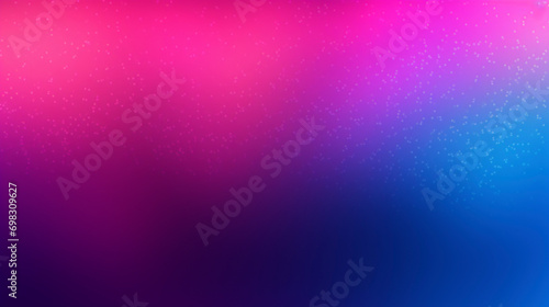 Retro magenta pink blue orange vibrant colors psychodelic grainy gradient abstract background, colorful header poster design, noise texture wallpaper