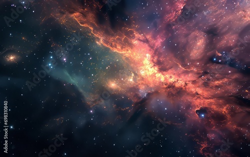 Galaxy Starscape: A mesmerizing starscape with galaxies and nebulae