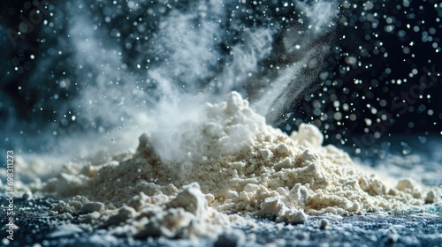 Wallpaper Mural Colorful powder splash explosion dust paint wallpaper background Torontodigital.ca