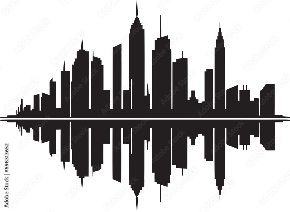Metropolitan Heights Sketch Cityscape Building in Vector Icon Downtown Skyscraper Outline Multifloor Cityscape Vector Logo Metropolitan Heights Sketch Cityscape Building in Vector Icon Downtown Skyscraper Outline Multifloor Cityscape Vector Logo