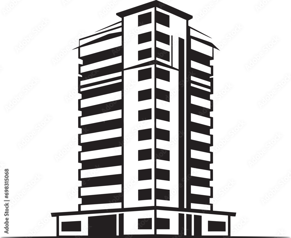 Metropolitan Visions Tapestry Multifloor Urban Vector Icon Urban Essence Skylines Multifloral Cityscape Vector Emblem Design Metropolitan Visions Tapestry Multifloor Urban Vector Icon Urban Essence Skylines Multifloral Cityscape Vector Emblem Design