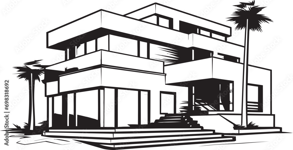 Robust Dwelling Symbol Bold House Sketch in Vector Format Strong Outline Mark Thick House Design in Logo Icon Robust Dwelling Symbol Bold House Sketch in Vector Format Strong Outline Mark Thick House Design in Logo Icon