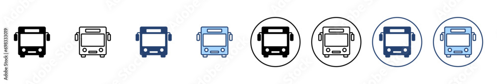 Bus icon vector. bus sign and symbol Bus icon vector. bus sign and symbol