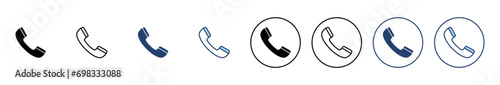 Call icon vector. telephone sign and symbol. phone icon. contact us