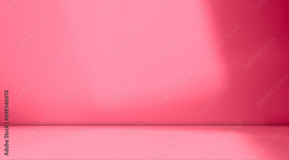 Red Background Abstract Shadow Studio Wall Floor Room Product Backdrop Gradient Podium Stage Overlay Window Interior Mockup Presentation Minimal Loft Scene blur Cement Pink Empty Display Platform. Red Background Abstract Shadow Studio Wall Floor Room Product Backdrop Gradient Podium Stage Overlay Window Interior Mockup Presentation Minimal Loft Scene blur Cement Pink Empty Display Platform.