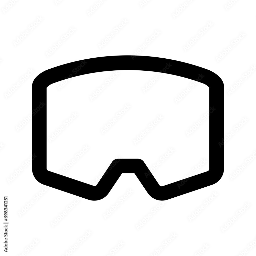 goggles line icon goggles line icon