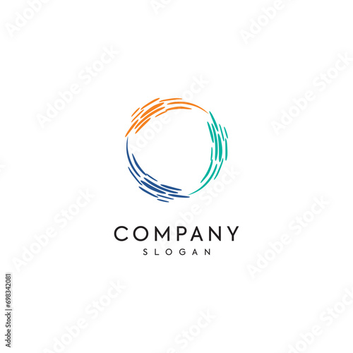 innovative solution technology logo design timeless emblem brand identity logotype abstract minimalist monogram typography vector editable	