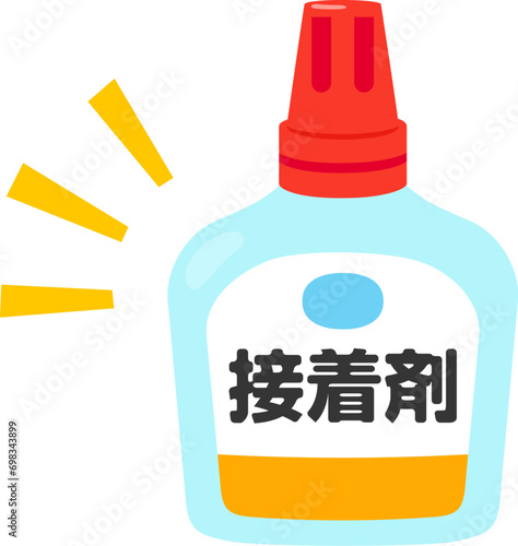 チューブ入りの接着剤