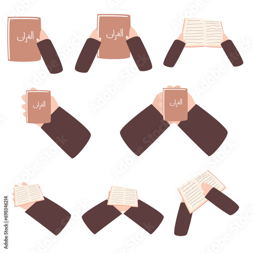 Set of Holding Quran