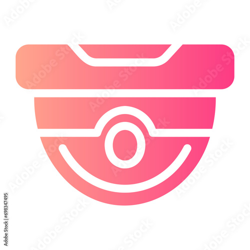 cctv Gradient icon
