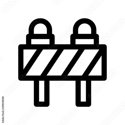 Construction Barrier Icon