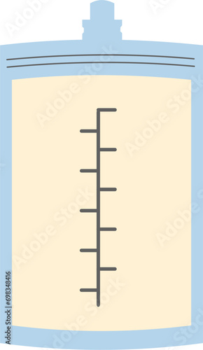 Breastfeeding equipment, breast pump Illustration 