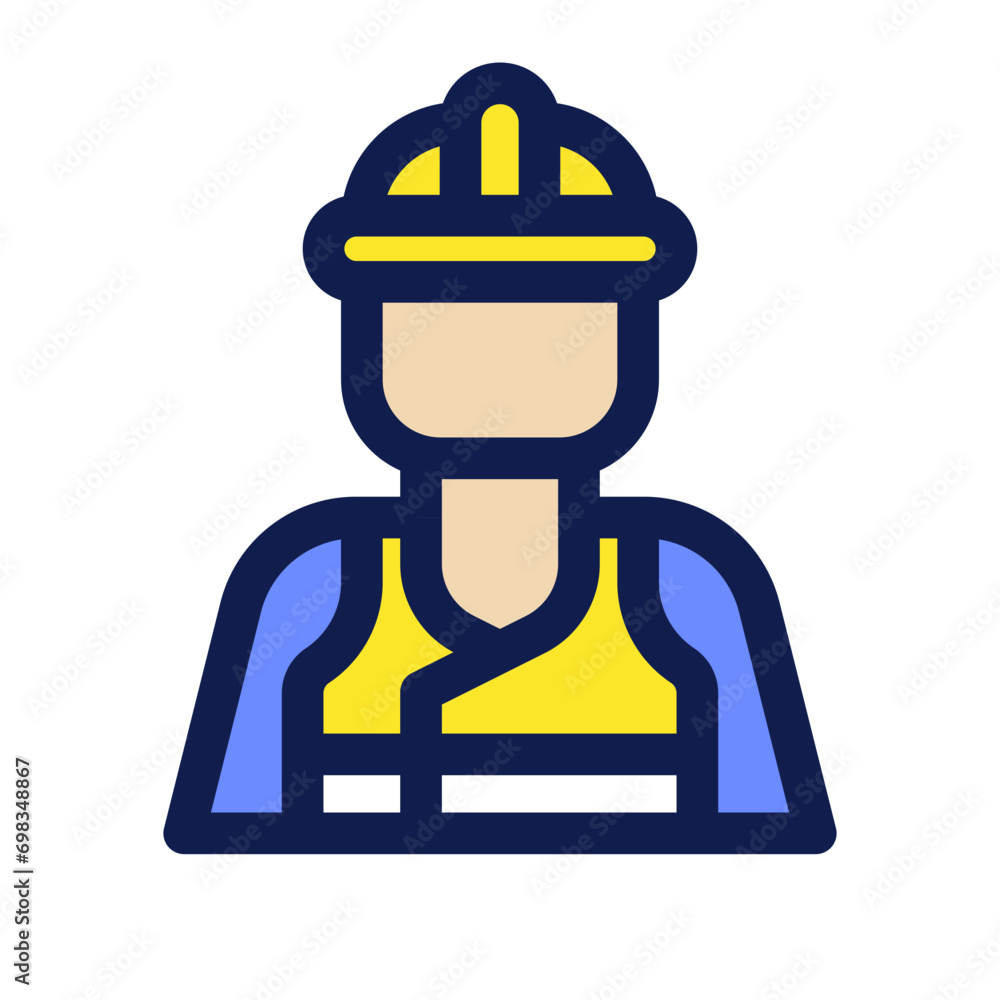 Construction Worker Icon Construction Worker Icon