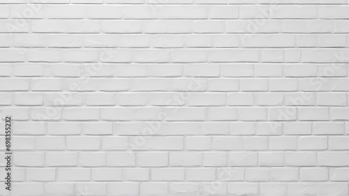 Ground stone tile wall texture  white light brick panorama wide background banner.