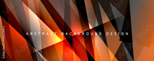 Breaking Glass Background, Kaleidoscope effect. Transparent Straight Lines. Dynamic Light Rays effect. Vector Illustration For Wallpaper, Banner, Background, Card, Book Illustration, landing page