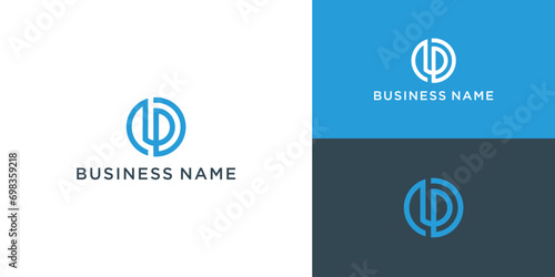 Modern Letter LP logo Design Template