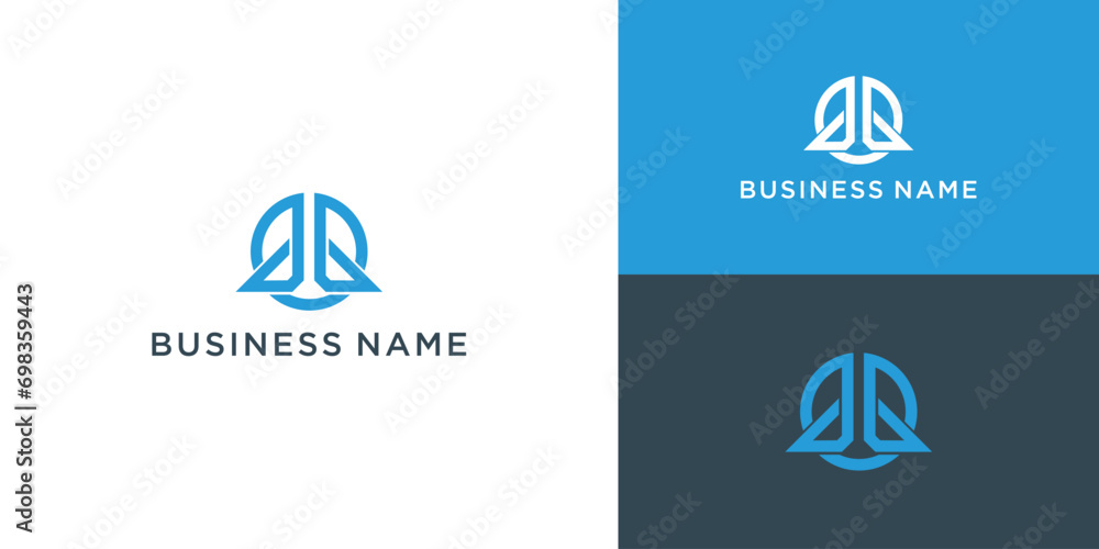 BB Logo monogram with circle shape BB Logo monogram with circle shape