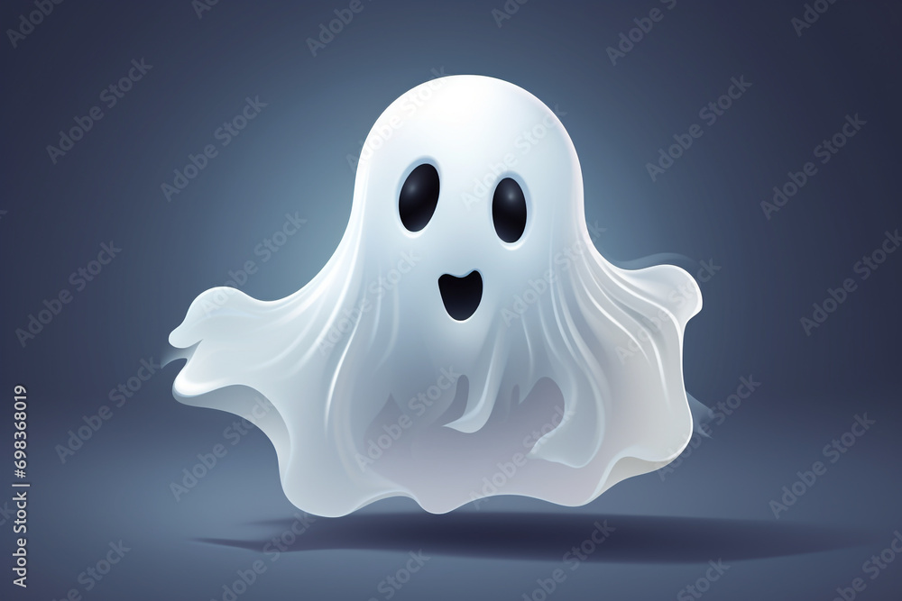 Vector of cuty ghost 3d Vector of cuty ghost 3d