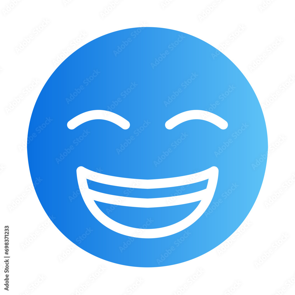 happy gradient icon happy gradient icon