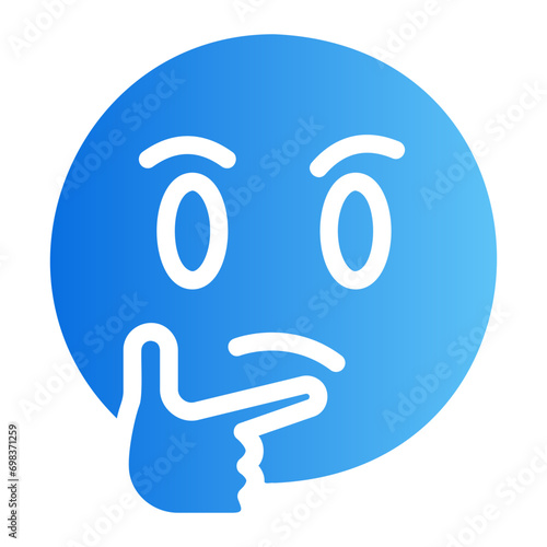 think gradient icon