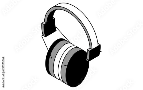 Earmuffs Illustration of handy noise reduction goods
