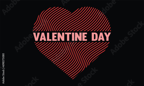Valentine Day T-Shirt Design