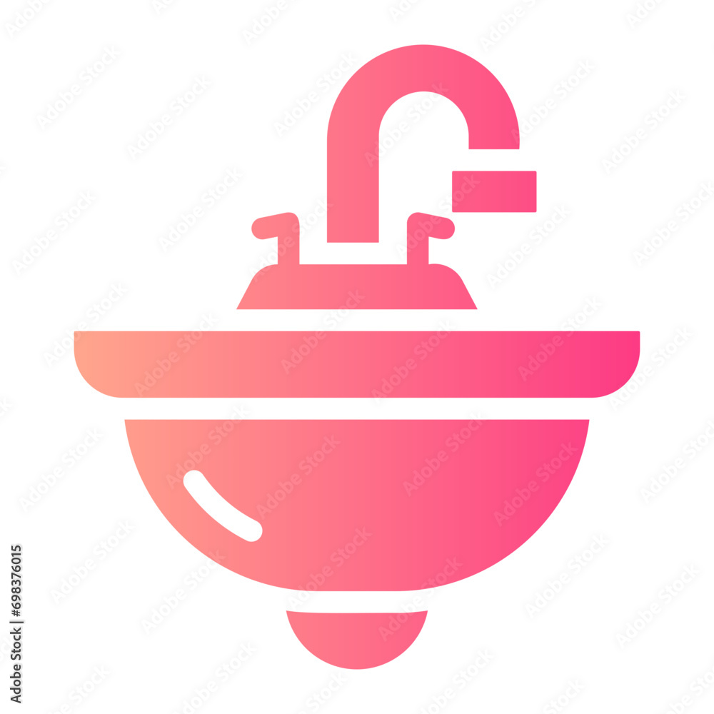 sink Gradient icon sink Gradient icon