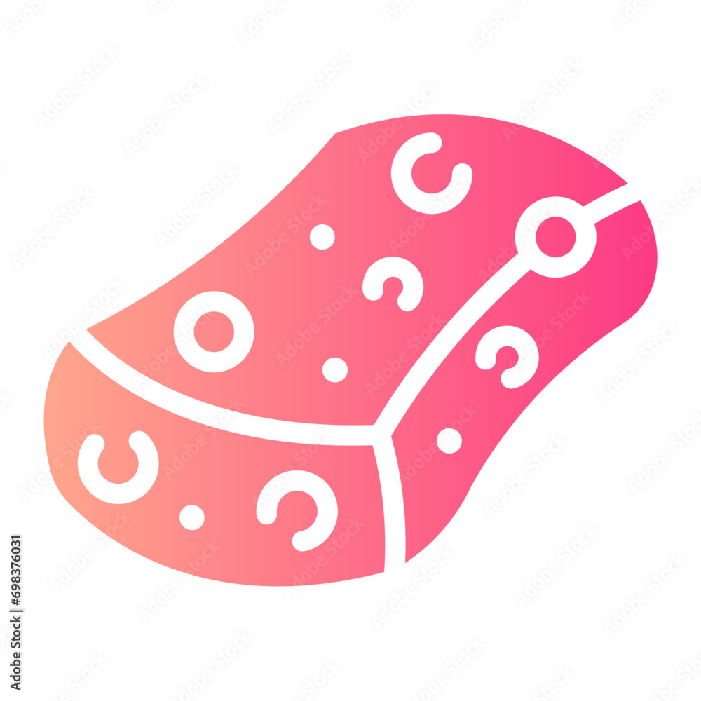 sponge Gradient icon sponge Gradient icon