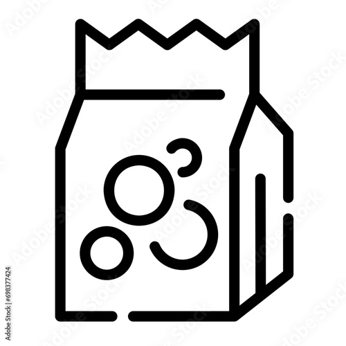 washing powder Line Icon