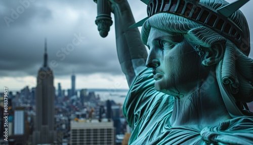 Statue of Liberty in New York City photo