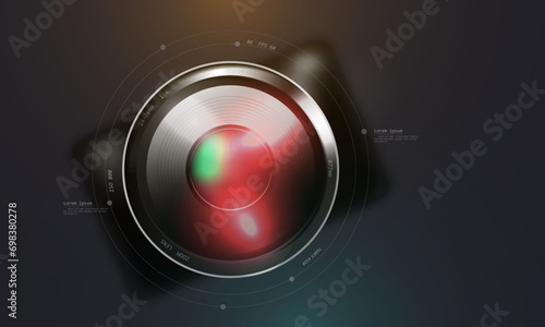 Abstract background, concept, blur, photography, technology camera