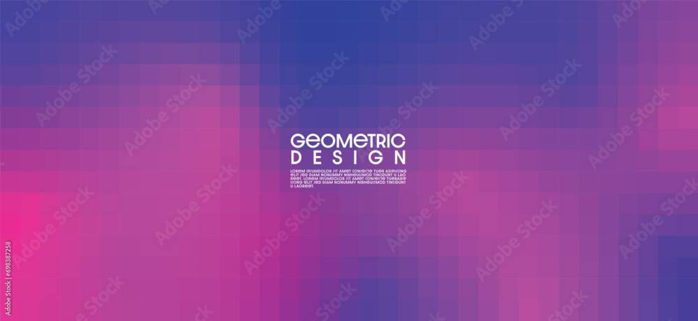 Banner graphic design and print media concepts. Blurred background with modern abstract gradient pattern with space for your text. Vector Illustrator EPS - obrazy, fototapety, plakaty 