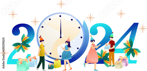 Flat Illustration Design 2024