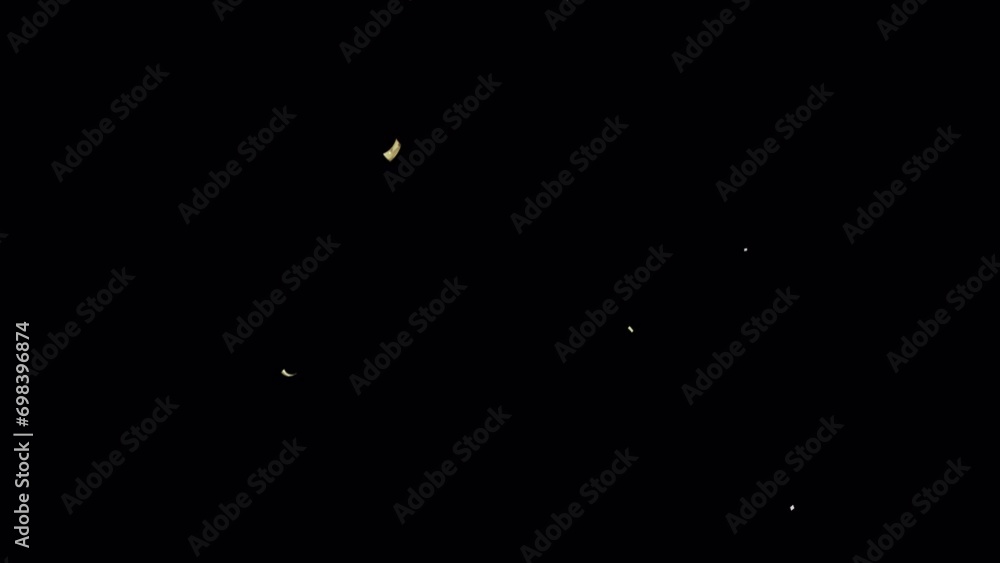 Confetti Glow Burst on Alpha Channel. Burst of confetti glow on alpha channel place on footage or background and easier to change colour. Confetti Glow Burst on Alpha Channel. Burst of confetti glow on alpha channel place on footage or background and easier to change colour.