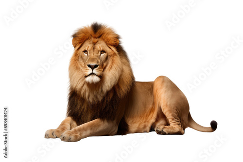 Wild Lion Design Isolated on Transparent Background
