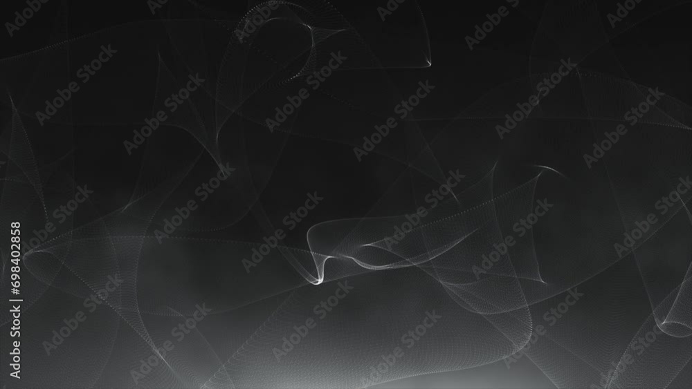 White and Black color smoke moving upwards with abstract pattern particles abstract background White and Black color smoke moving upwards with abstract pattern particles abstract background