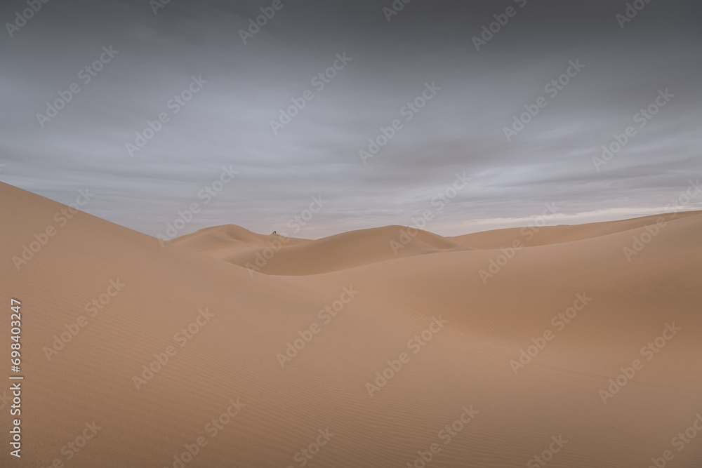 Desert scene in Wuhai . Inner Mongolia. China. Desert scene in Wuhai . Inner Mongolia. China.