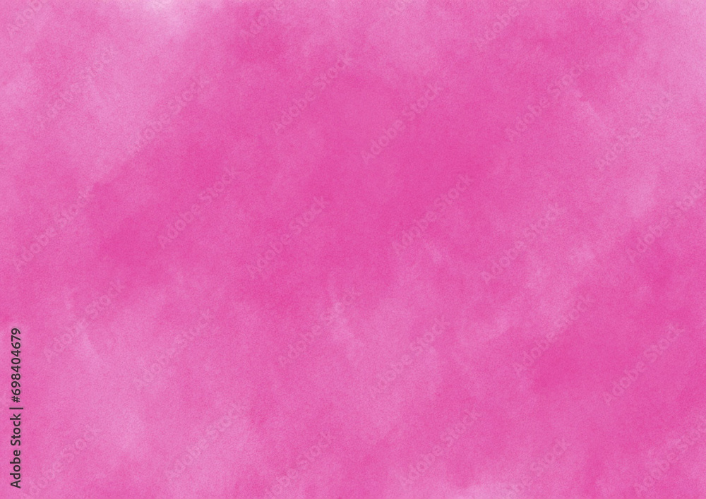 綺麗なピンクの水彩背景テクスチャー
