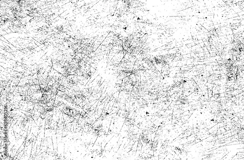 Abstract texture dust particle and dust grain on white background. dirt overlay or screen effect use for grunge and vintage image style.
 photo