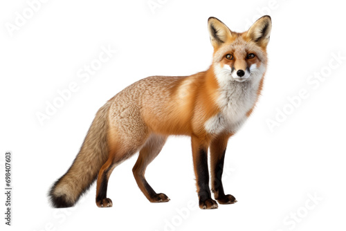 Majestic Red Fox Design Isolated on Transparent Background
