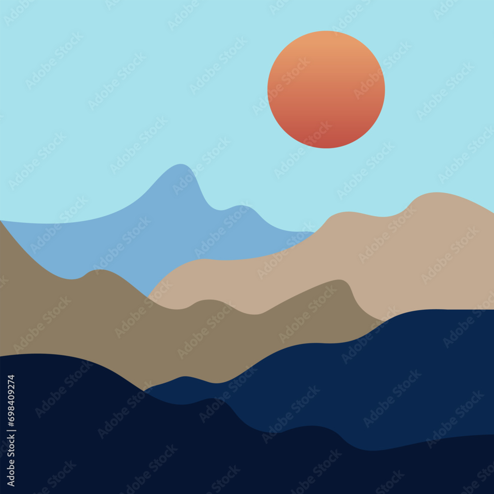 Minimalist abstract background vector design in eps 10