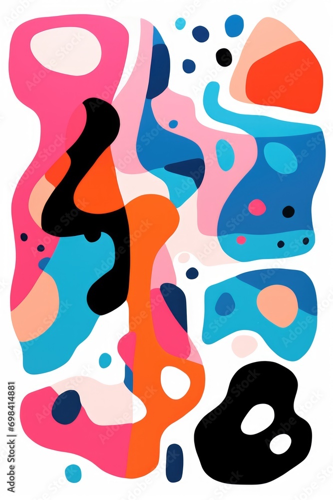 Abstract background with geometric shapes Abstract background with geometric shapes