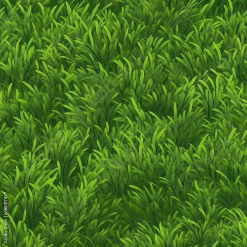 Grass seamless pattern texture