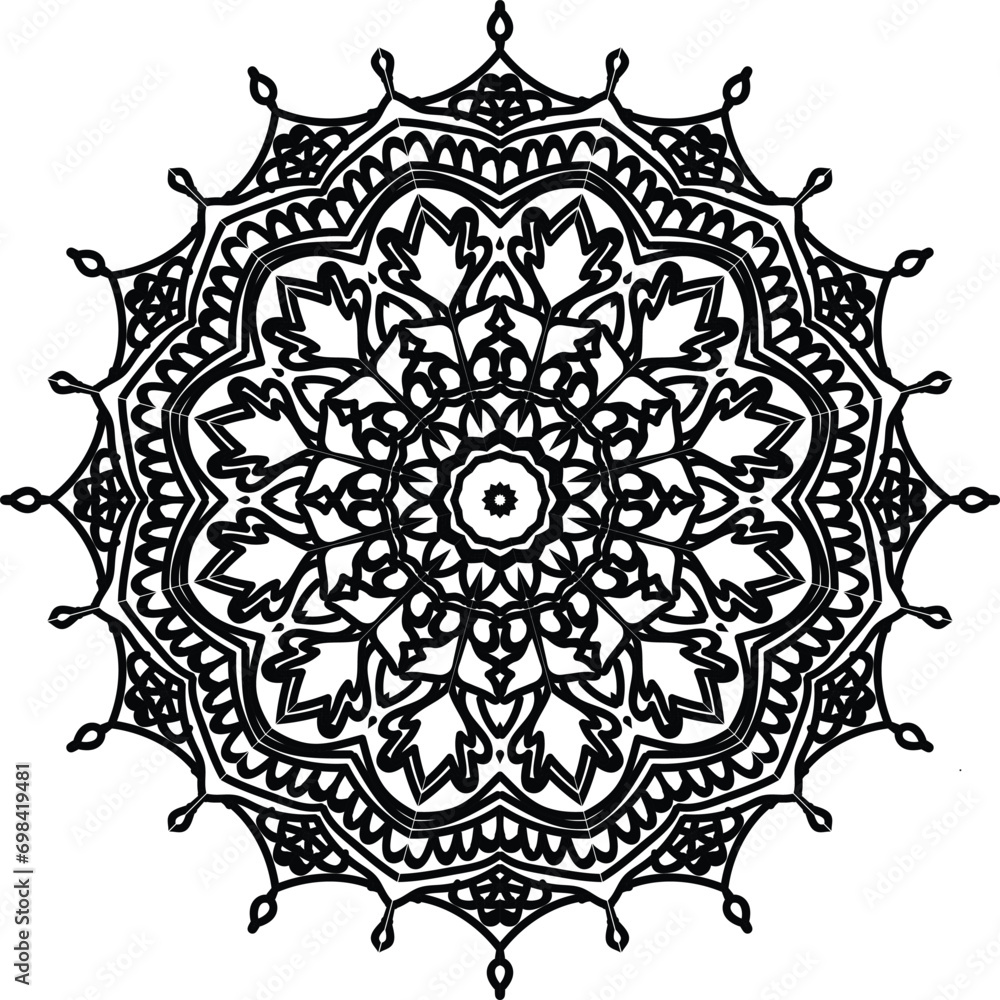 Unique and gorgeous Interior Mandala Icon Design And Illustrator 