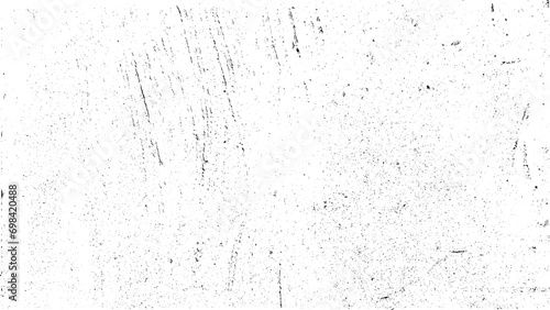 Distressed overlay texture of weaving fabric, cloth knitted. Grunge black and white abstract monochrome background. photo