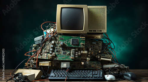 Collected electronic waste