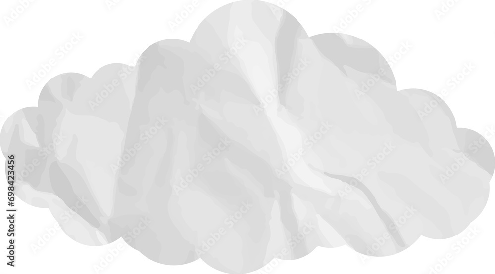 cloud paper art cloud paper art