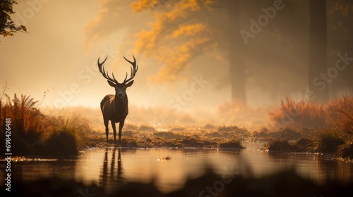 deer in the sunset © Tn