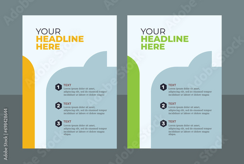 modern poster design template