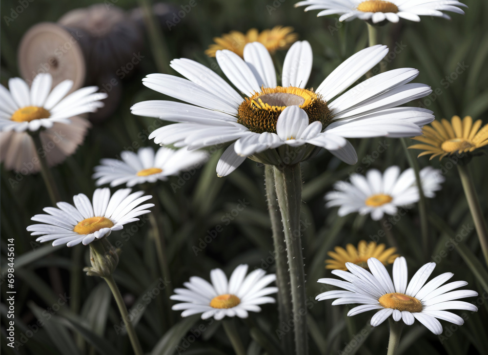 Obraz premium daisies in a field